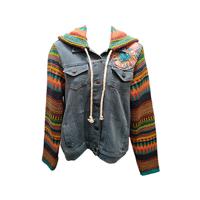 Chamarra Maribel Gaytán Mezclilla